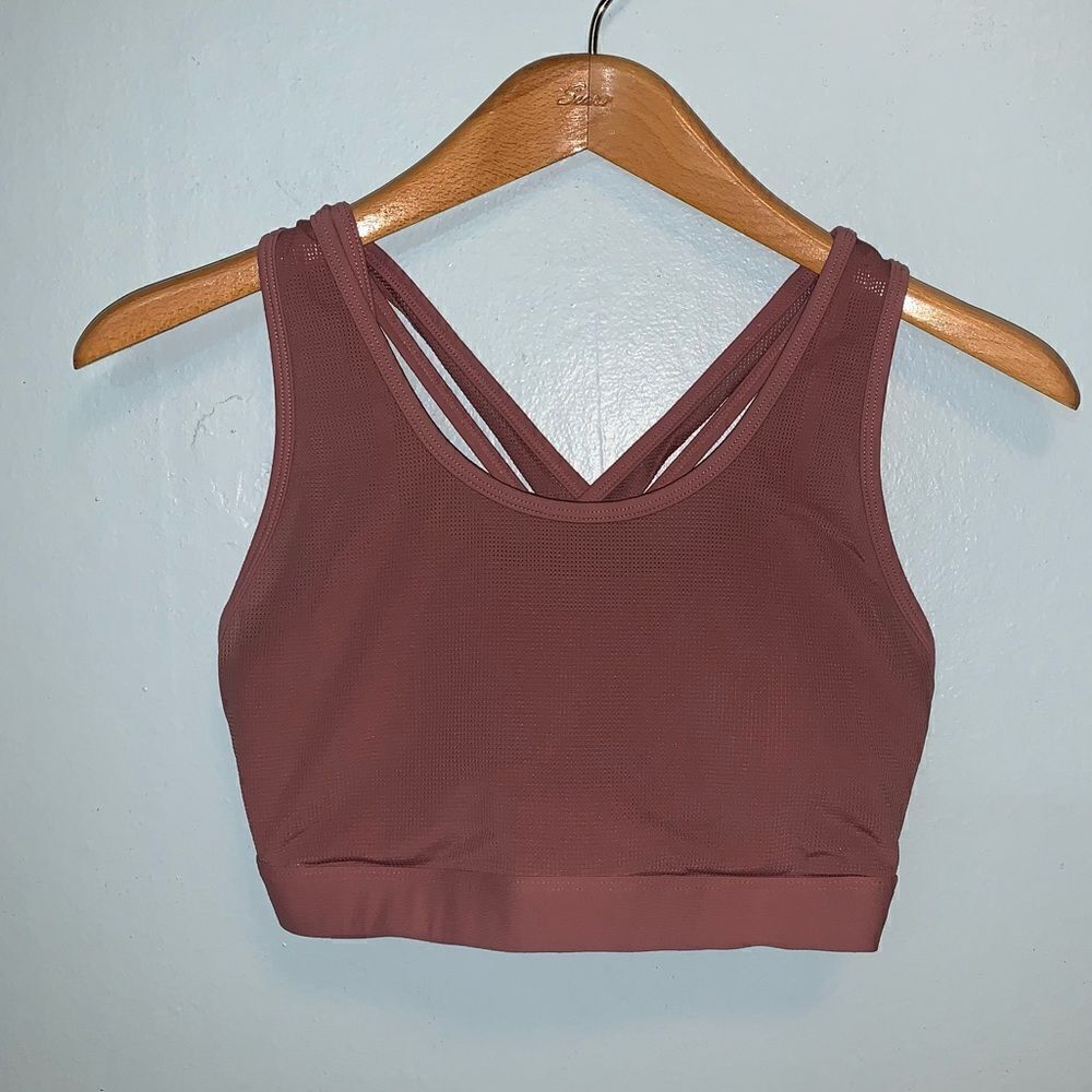 Fabletics Pink Sports Bra Small